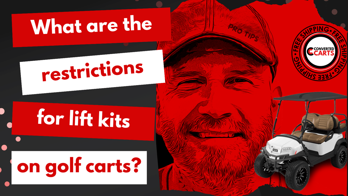 Lift Kit Legality Navigating Regulations for Golf Cart Modifications