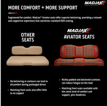 Load image into Gallery viewer, MadJax Aviator Genesis 250/300 Rear Seat Cushions