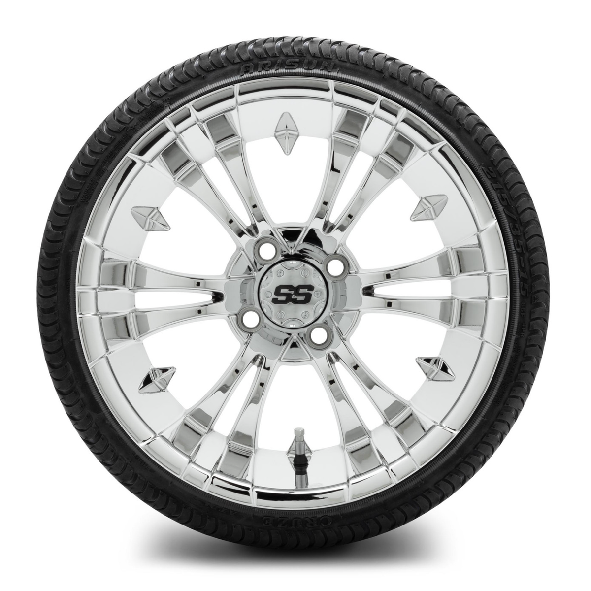 MODZ® 15-Inch Vampire Chrome Wheels & 20.5-Inch Arisun Cruze