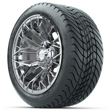 Load image into Gallery viewer, 14-Inch GTW Stellar Chrome Wheels with 225/30-14  Inch Mamba Street Tires Set of (4)
