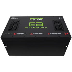 Eco Lithium Battery 48V (51V) 160AH Bundle with Charger for ICON EV (Installation Kit Included)
