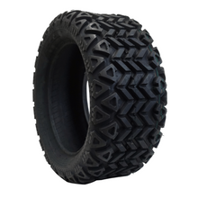 Load image into Gallery viewer, 14-Inch Goblin Machined and Black Wheels with 23&quot; Steeleng All-Terrain DOT Tire