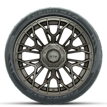 Load image into Gallery viewer, 15&quot; GTW STELLAR Matte Bronze Wheels with 22&quot; GTW Fusion Street Tires (Set of 4)