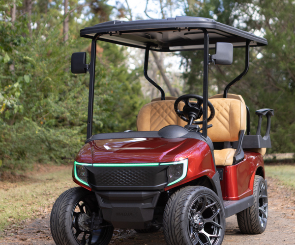 Apex EZGO RXV Body Kit from MadJax - Carmine Red – Converted Carts