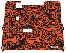 Load image into Gallery viewer, Dekomats Golf Cart Floor Mat - Orange Topo