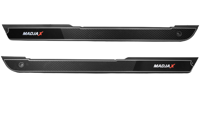MadJax Aluminum Name Plate and Rocker Panel Set for E-Z-GO MadJax Aluminum Name Plate and Rocker Panel Set for E-Z-GO