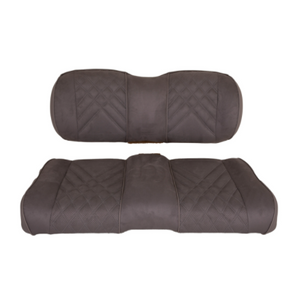 Premium RedDot® Pewter Suede Front Seat Assemblies for Club Car Precedent Onward Tempo