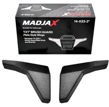 Load image into Gallery viewer, EZGO TXT Plate Wing Style Brush Guard from MadJax (2014-Up EZGO TXT)