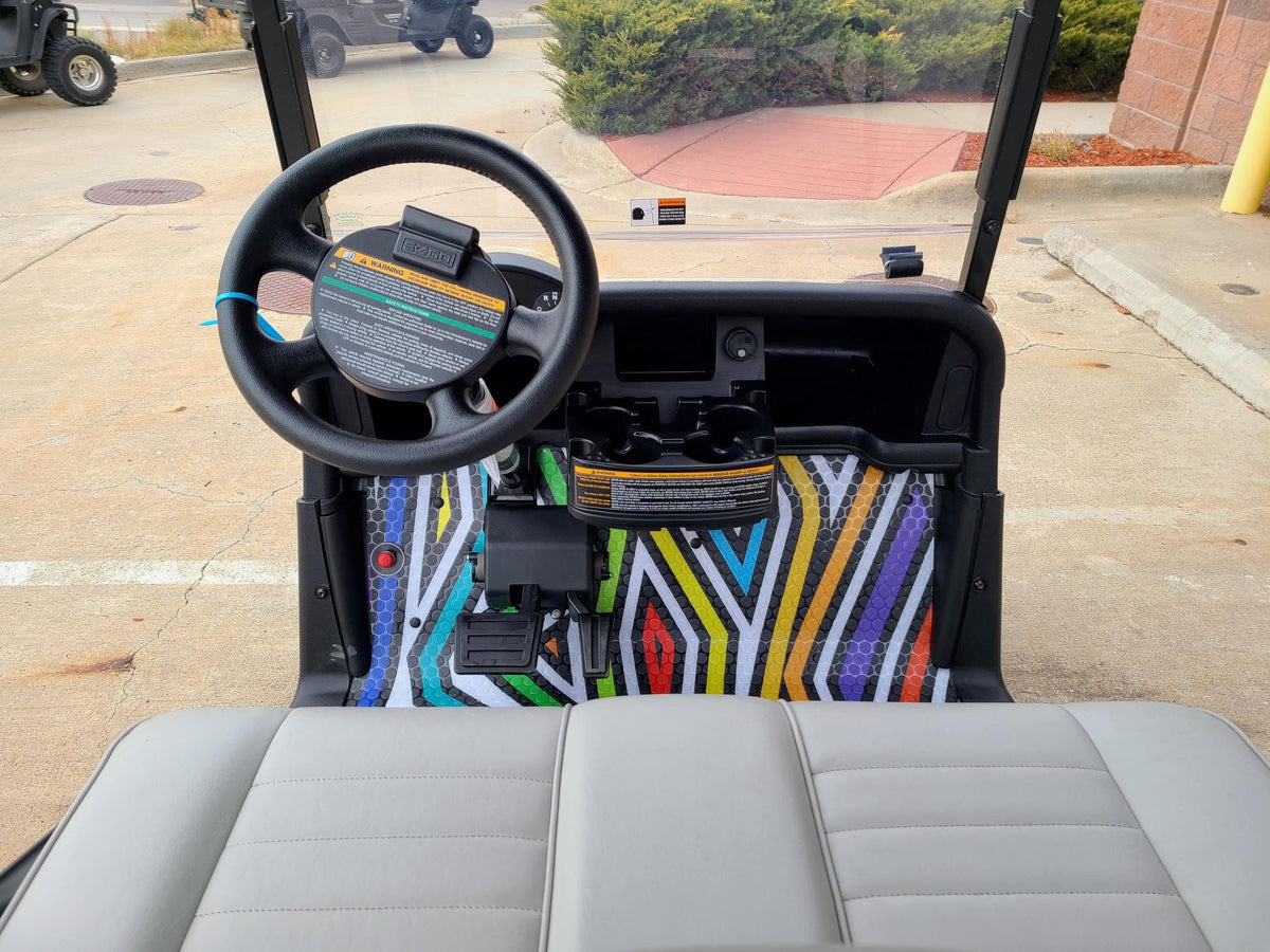 Dekomats Golf Cart Floor Mat South Beach Converted Carts