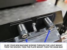 Load image into Gallery viewer, Evolution D5 and D2 Golf Cart License Plate Mount