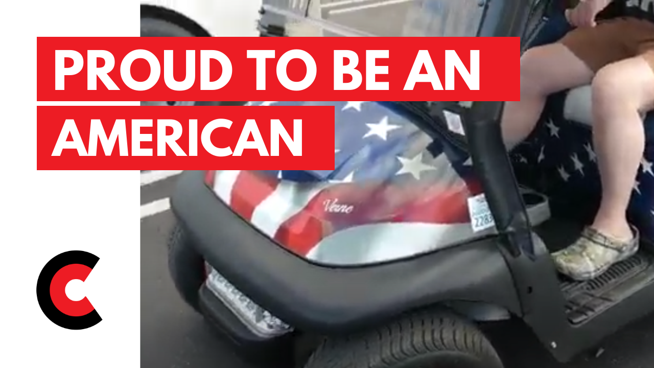 Golf Cart Stories - Proud to Be an American