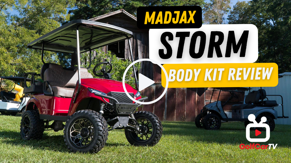 MadJax Storm Body Kit for EZGO TXT (GolfCarTV) – Converted Carts