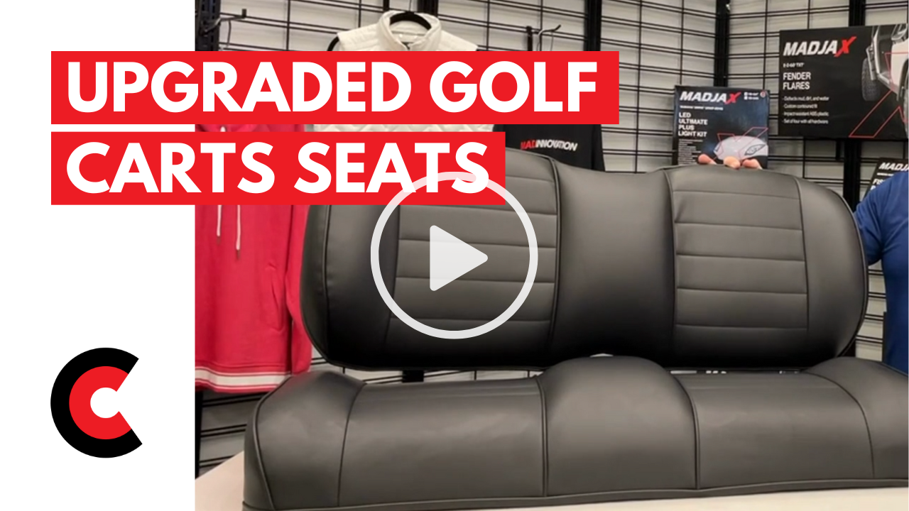 Upgraded Golf Cart Replacement Seats for EZGO and Club Car
