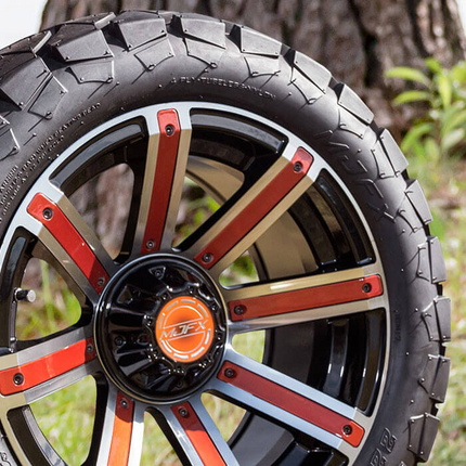 Collection image for: Golf Cart Tires & Wheels Combination Sets