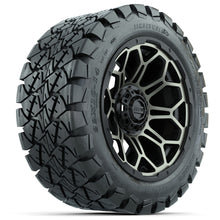 Load image into Gallery viewer, 14-inch GTW Bronze and Black Bravo Wheels with 22x10-14 GTW Timberwolf All-Terrain Tires (Set of 4)