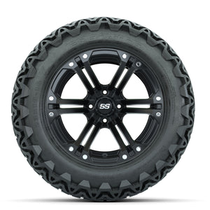 Set of (4) 14 in GTW Specter Wheels with 23x10-14 GTW Predator All-Terrain Tires