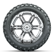 Load image into Gallery viewer, 14-Inch GTW Specter Chrome with 23x10-14 Rogue All Terrain Tires Set of (4)
