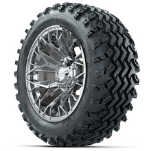 Load image into Gallery viewer, 14-Inch GTW Stellar Chrome with 23x10-14 Rogue All Terrain Tires Set of (4)