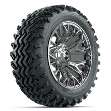 Load image into Gallery viewer, 14-Inch GTW Stellar Chrome with 23x10-14 Rogue All Terrain Tires Set of (4)