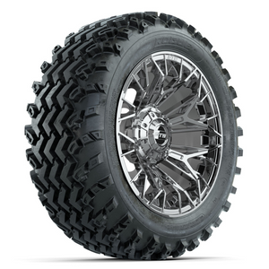 14-Inch GTW Stellar Chrome with 23x10-14 Rogue All Terrain Tires Set of (4)