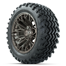 Load image into Gallery viewer, 14-Inch GTW Stellar Matte Bronze with 23x10-14 Rogue All Terrain Tires Set of (4)