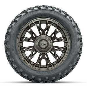 14-Inch GTW Stellar Matte Bronze with 23x10-14 Rogue All Terrain Tires Set of (4)