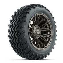 Load image into Gallery viewer, 14-Inch GTW Stellar Matte Bronze with 23x10-14 Rogue All Terrain Tires Set of (4)