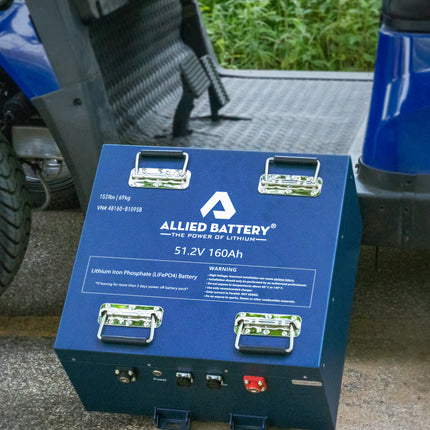 Allied 48V 160Ah SQUARE Lithium Battery Bundle for Yamaha Golf Carts