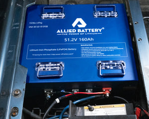 Allied 48V 160Ah SQUARE Lithium Battery Bundle for Yamaha Golf Carts