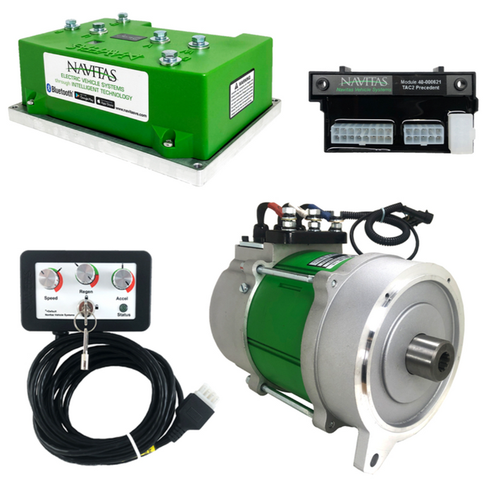 Club Car DS (IQ) 440A 4KW Navitas DC to AC Conversion Kit with On-the-Fly Programmer