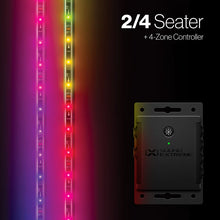 Load image into Gallery viewer, SoundExtreme LED Strips - 2/4 Seat Cart + LED Controller