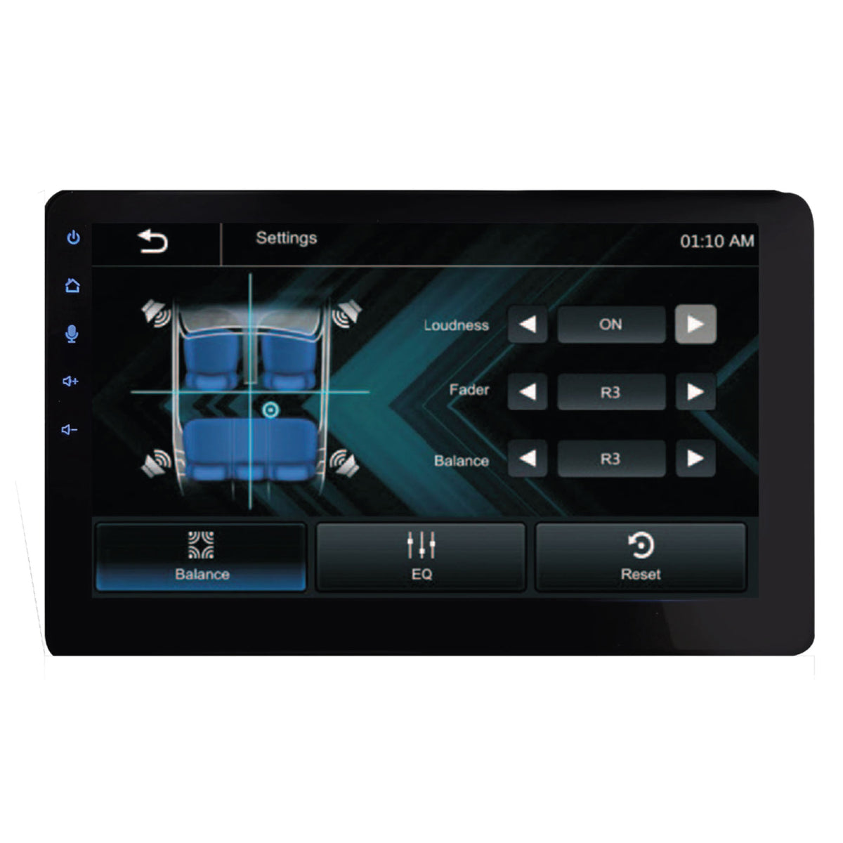 10 Inch Car Display Navitas 10-inch LCD Vehicle Display with Included Backup Camera ...