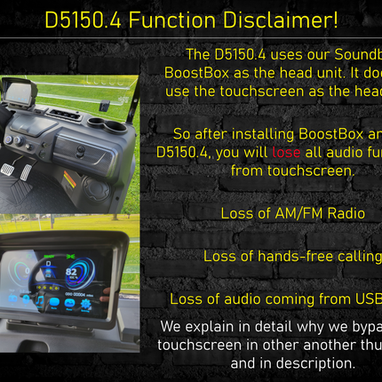 Evolution D5 150W Plug-N-Play 4-Speaker System