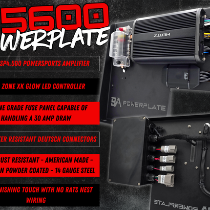 Evolution D5 600W Ultimate Plug-N-Play Sound System + LED (D5600)