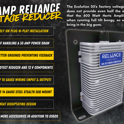 Evolution D5 600W Ultimate Plug-N-Play Sound System + LED (D5600)