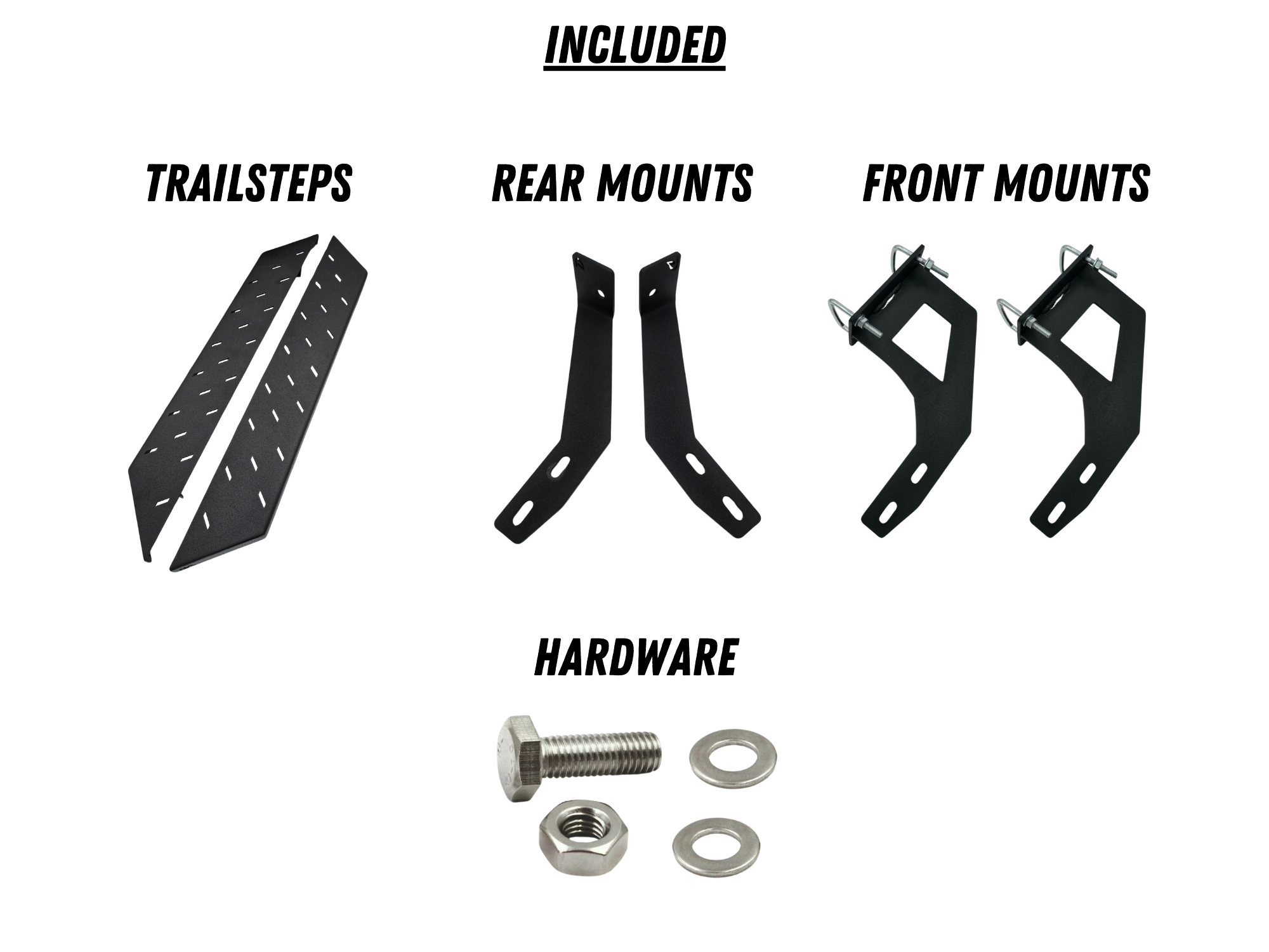 Xl Step Denago Nomad XL Trailsteps Sidebar Step – Converted Carts