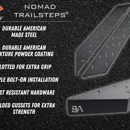 Denago Nomad XL Trailsteps Sidebar Step