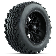 Load image into Gallery viewer, Set of (4) 14 in GTW Vortex Wheels with 23x10-14 Sahara Classic All-Terrain Tires