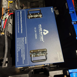 Allied 48V 105Ah Lithium Battery Bundle for Yamaha Golf Carts