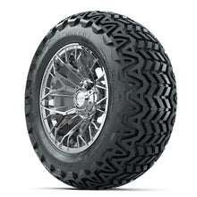 Load image into Gallery viewer, 14-Inch GTW Stellar Chrome Wheels with 23 Inch Predator All-Terrain Tires Set of (4)