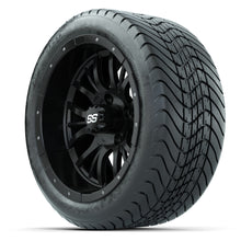 Load image into Gallery viewer, 14-inch GTW Diesel Wheels / Matte Black Finish with 225/30-14 Mamba Street Tires Set of (4)