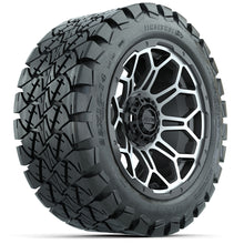 Load image into Gallery viewer, Set of (4) 14 in GTW Bravo Wheels with 22x10-14 GTW Timberwolf All-Terrain Tires