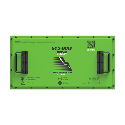 Bolt Energy 48V 160Ah "BIG" Lithium Battery Bundle for Club Car Golf Carts