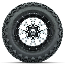 Load image into Gallery viewer, Set of (4) 14 in GTW Vortex Wheels with 23x10-14 GTW Predator All-Terrain Tires