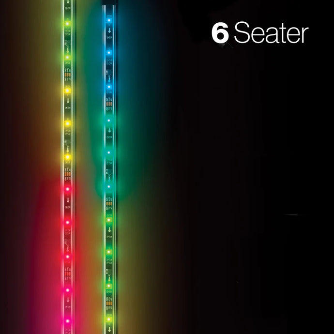 SoundExtreme LED Strips - 6 Seat Cart (No LED Controller)