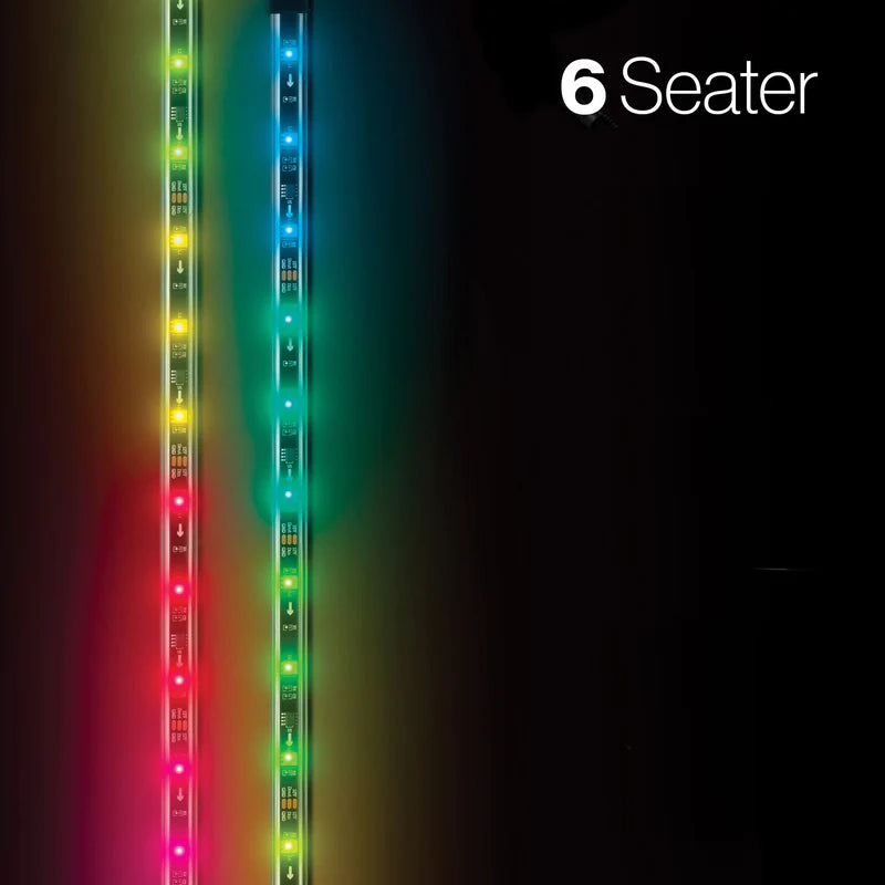 SoundExtreme LED Strips - 6 Seat Cart (No LED Controller)