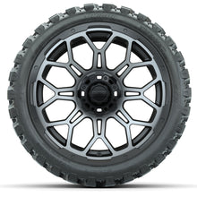 Load image into Gallery viewer, 15&quot; GTW Bravo Matte Gray Wheels with 23&quot; GTW Nomad All-Terrain Tires (Set of 4)