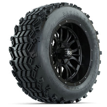 Load image into Gallery viewer, Set of (4) 14 in GTW Diesel Wheels with 23x10-14 Sahara Classic All-Terrain Tires