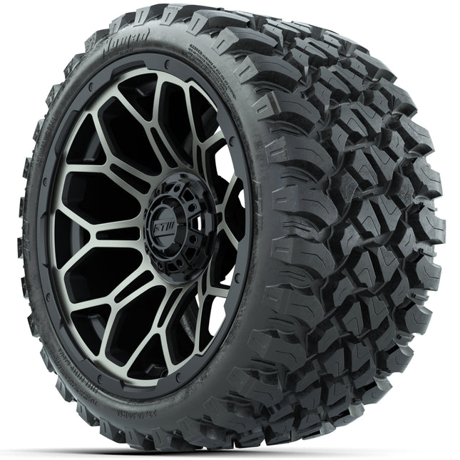 15-Inch GTW Bravo Bronze Wheels with 23" GTW Nomad All-Terrain Tires (Set of 4)