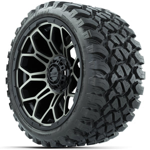 15" GTW Bravo Bronze Wheels with 23" GTW Nomad All-Terrain Tires (Set of 4)